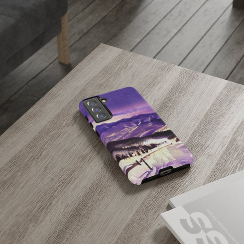Vail Colorado at Christmas - Impact Resistant Phone Case